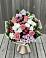 Букет цветов из: Альстромерии, Гвоздики, Розы и Хризантемы в Суворовской