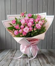 Букет Розовый кустик в Суворовской