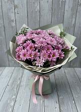 Букет цветов из:  Хризантемы #REPLACE_PRED# Суворовской