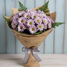 Букет цветов из:  Хризантемы #REPLACE_PRED# Суворовской