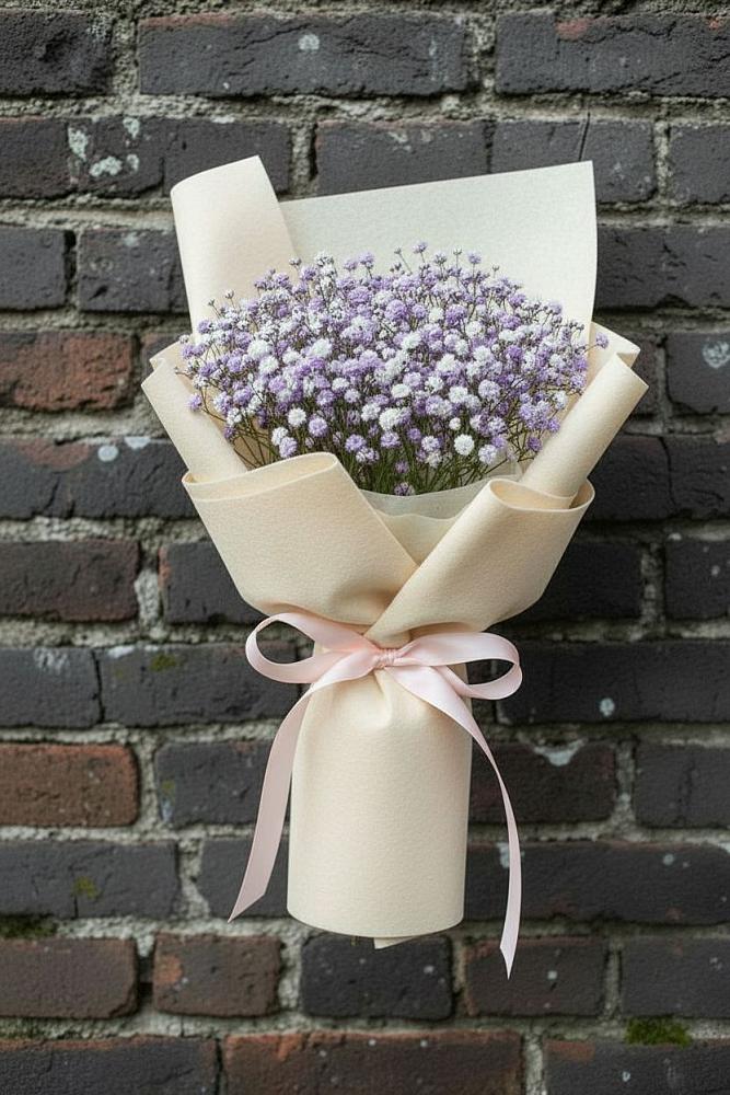 Букет цветов из: Гипсофила в Суворовской