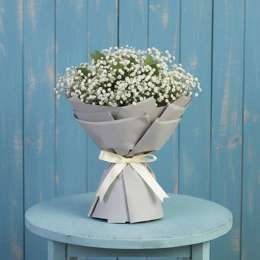 Букет цветов из: Гипсофила в Суворовской