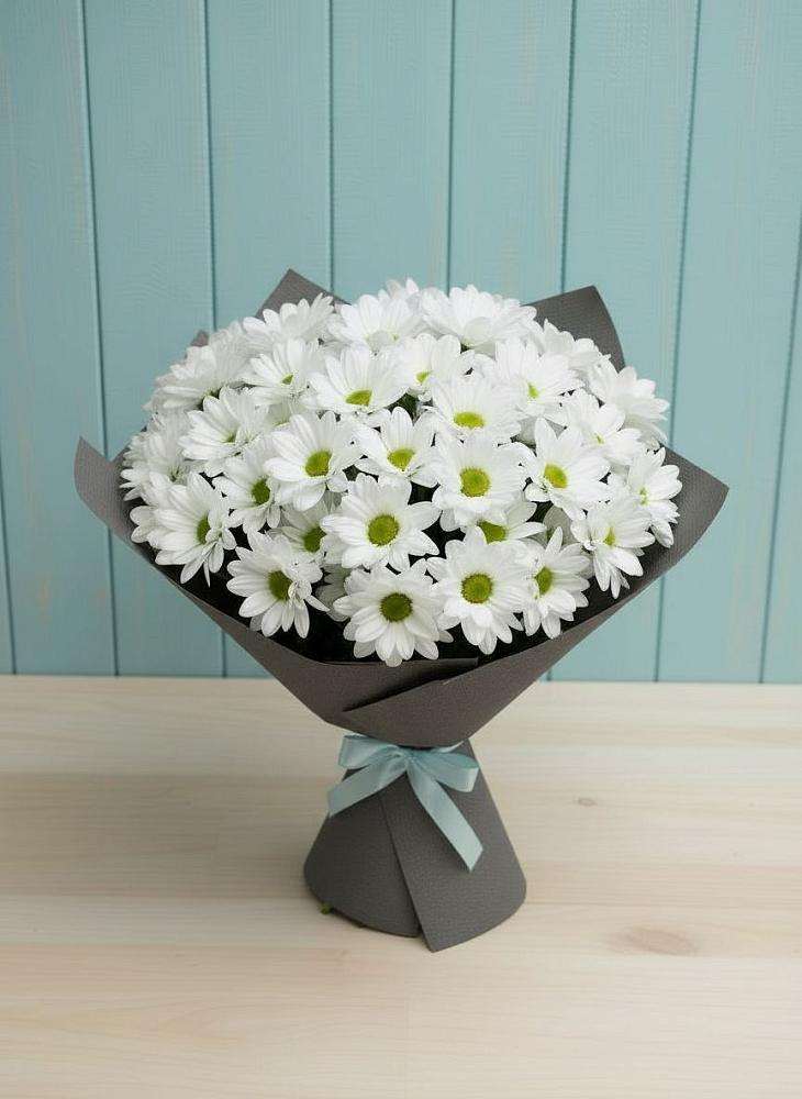 Букет цветов из: Хризантемы в Суворовской