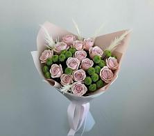 Букет цветов из:  Розы и Хризантемы в Суворовской