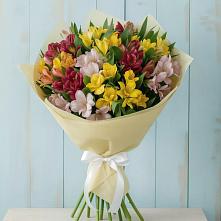 Букет цветов из:  Альстромерии в Суворовской
