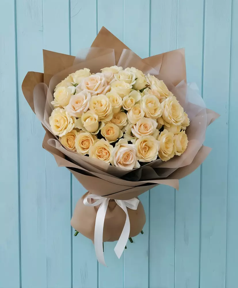 Букет Кремовое облако в Суворовской