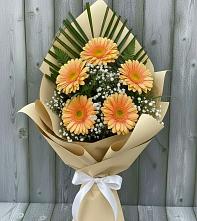 Букет цветов из:  Герберы в Суворовской