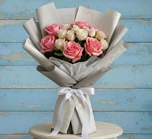 Букет цветов из:  Розы #REPLACE_PRED# Суворовской